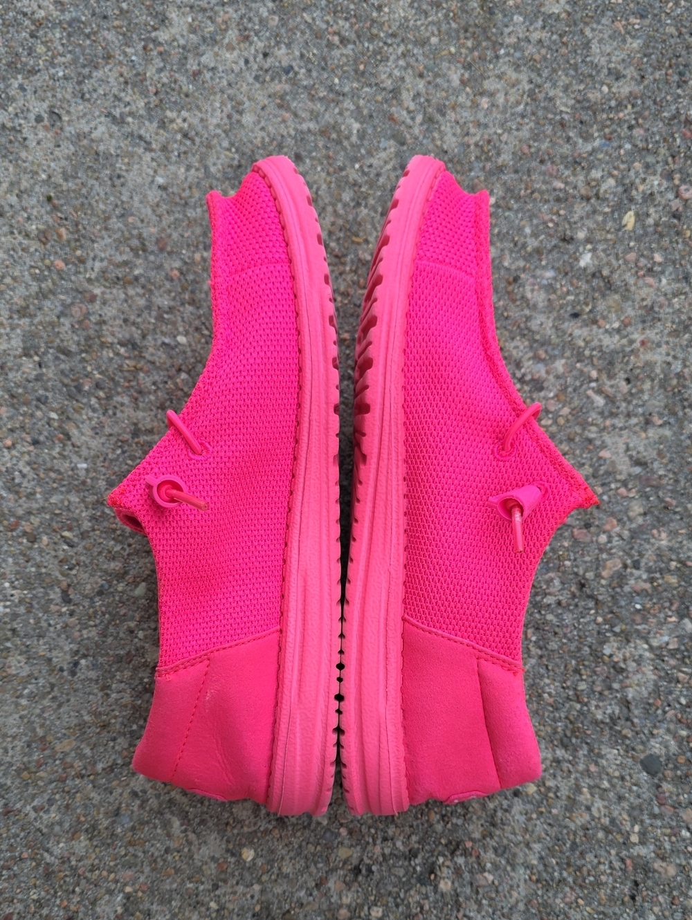 Hey Dude Wendy Funk Mono Electric Pink Casual Slip-On Shoes Size 8 - Picture 5 of 13